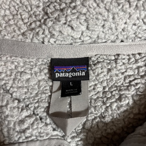 Patagonia Los Gatos Sweater‎ Womens Large Gray 1/4 Zip Fleece Pullover Jacket - Picture 3 of 8